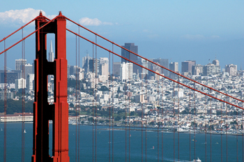 San Francisco Bridge and Cityscape